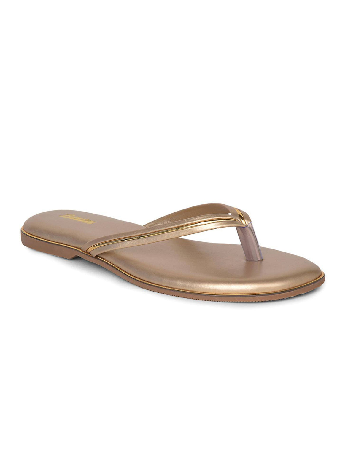Gold Womens Flats | F61 - view 1
