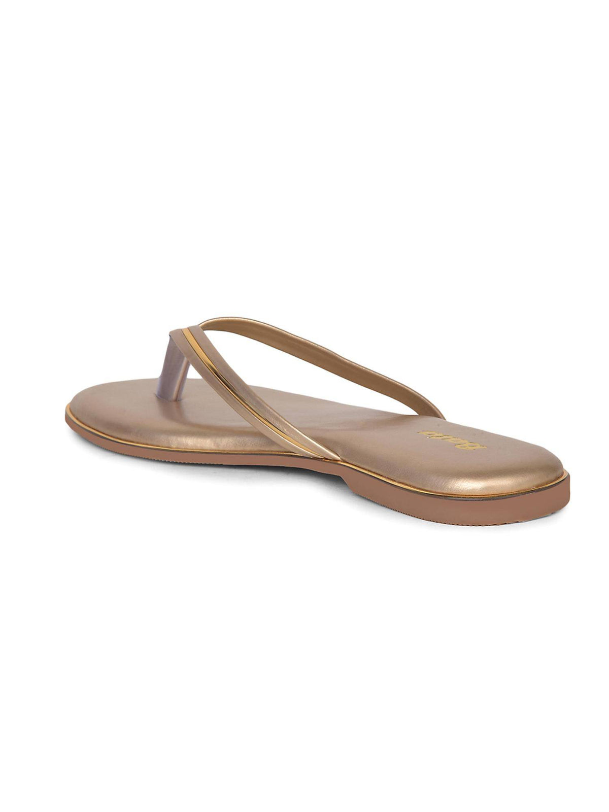 Gold Womens Flats | F61 - view 3