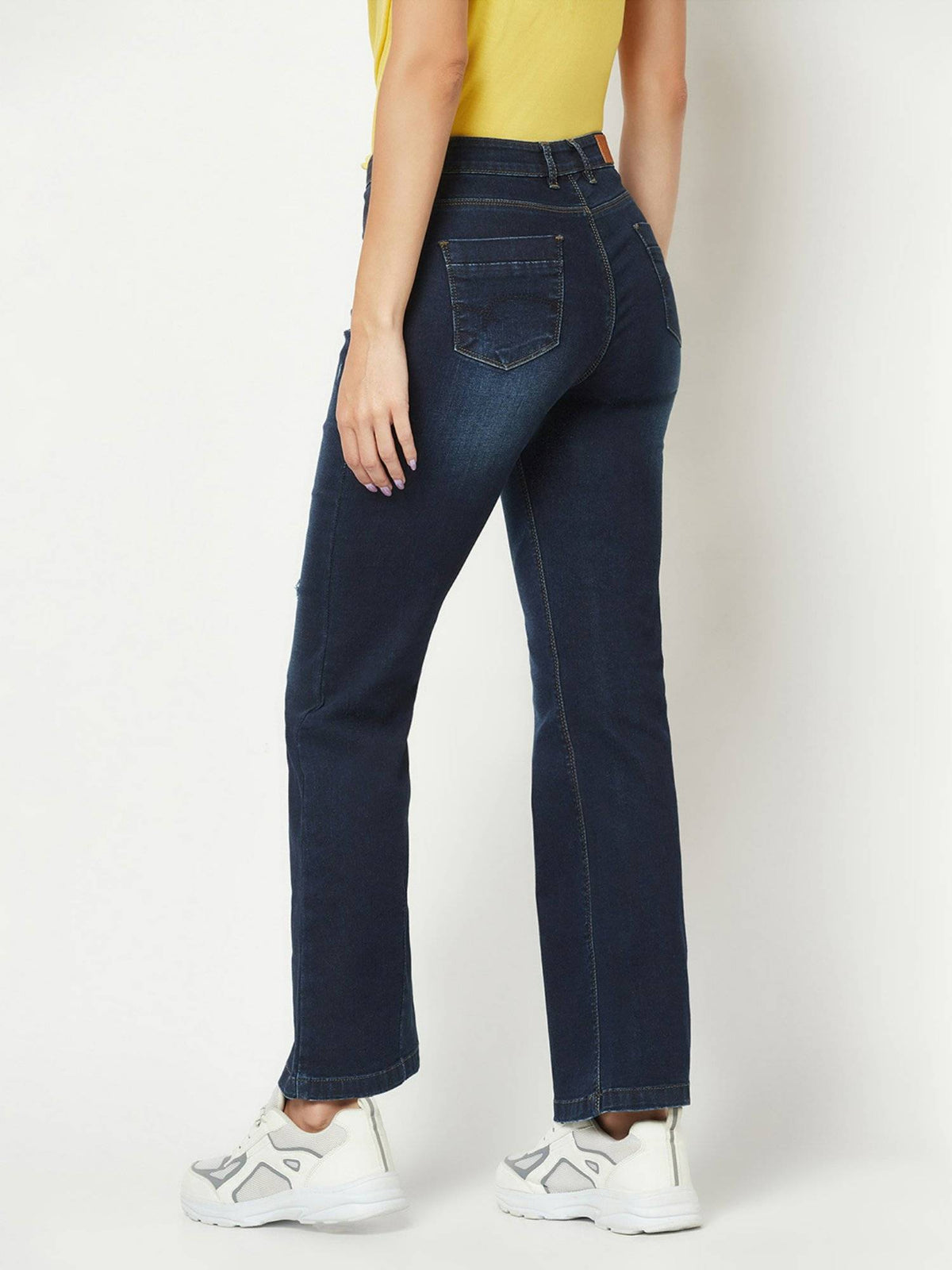 Women Distressed Boot-Cut Jeans | BT10 - view 2