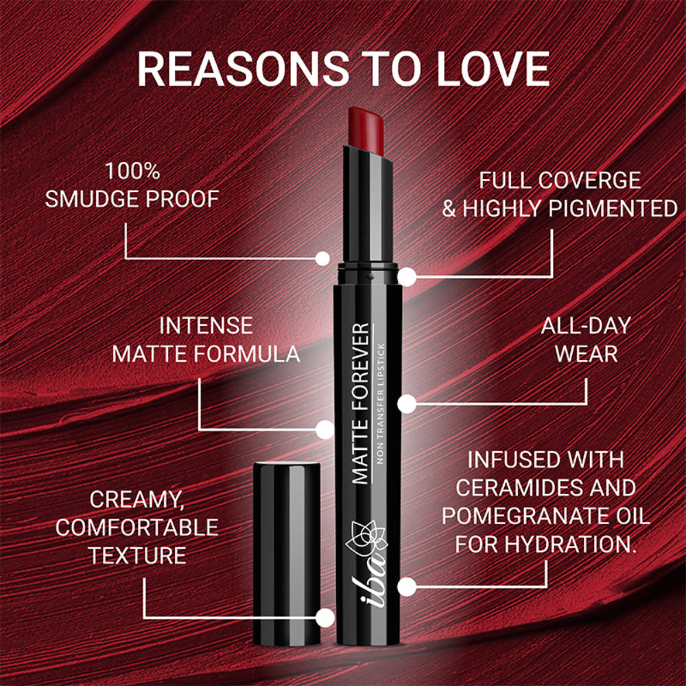 Matte Forever Non-Transfer Lipstick | L12 - view 3