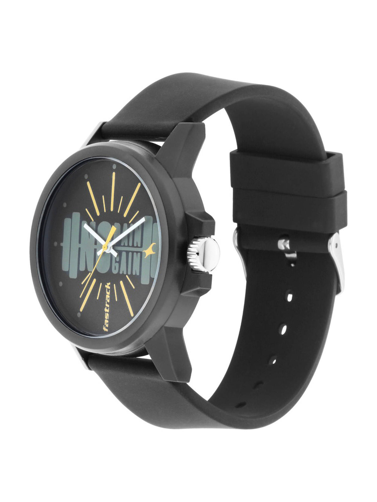 FastFit 68012PP14 Black Dial Analog Watch for Unisex | W92 - view 3