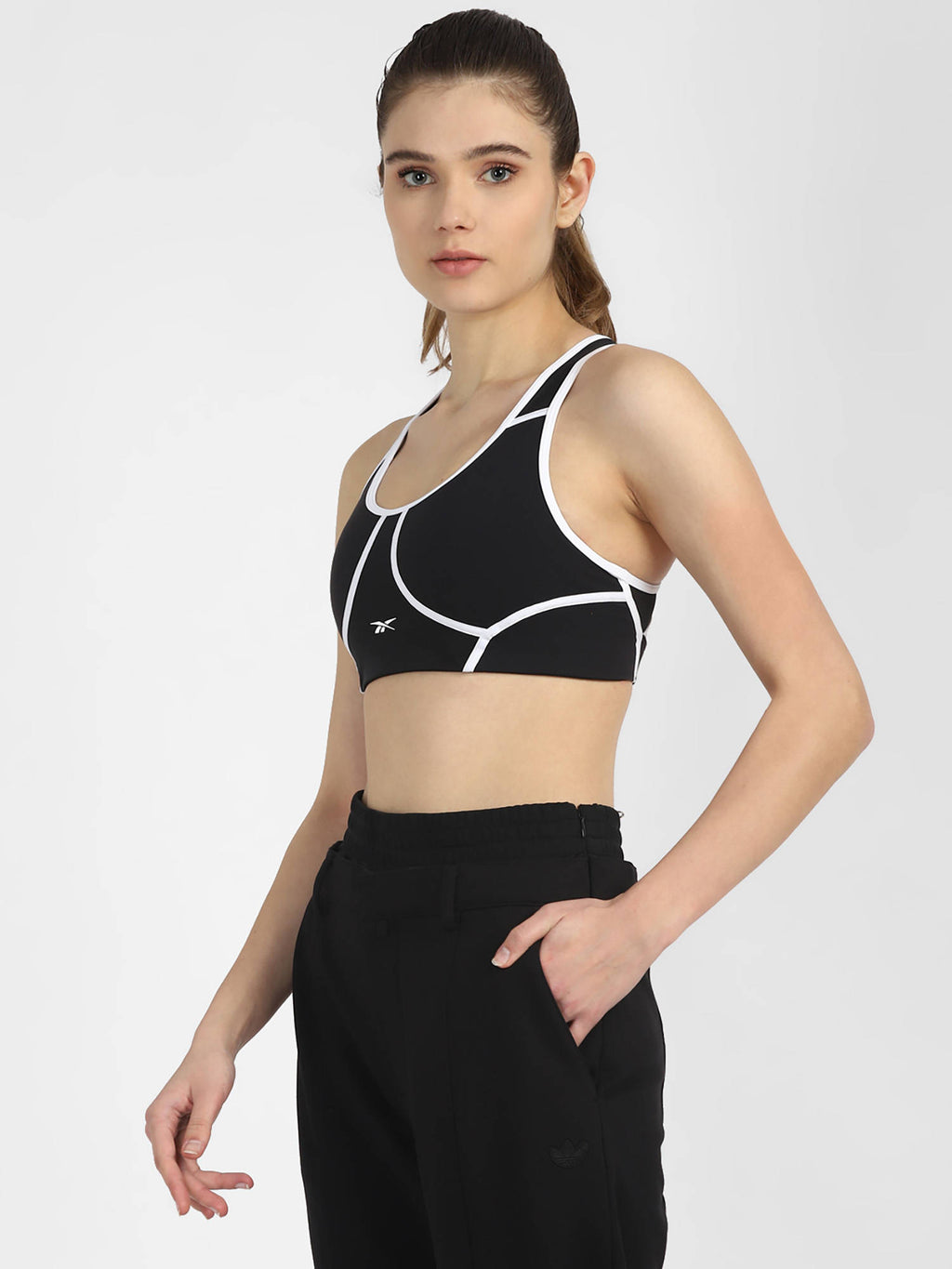 Womens Rbk Performance TS Lux Racer Bra CB | sb09 - view 12