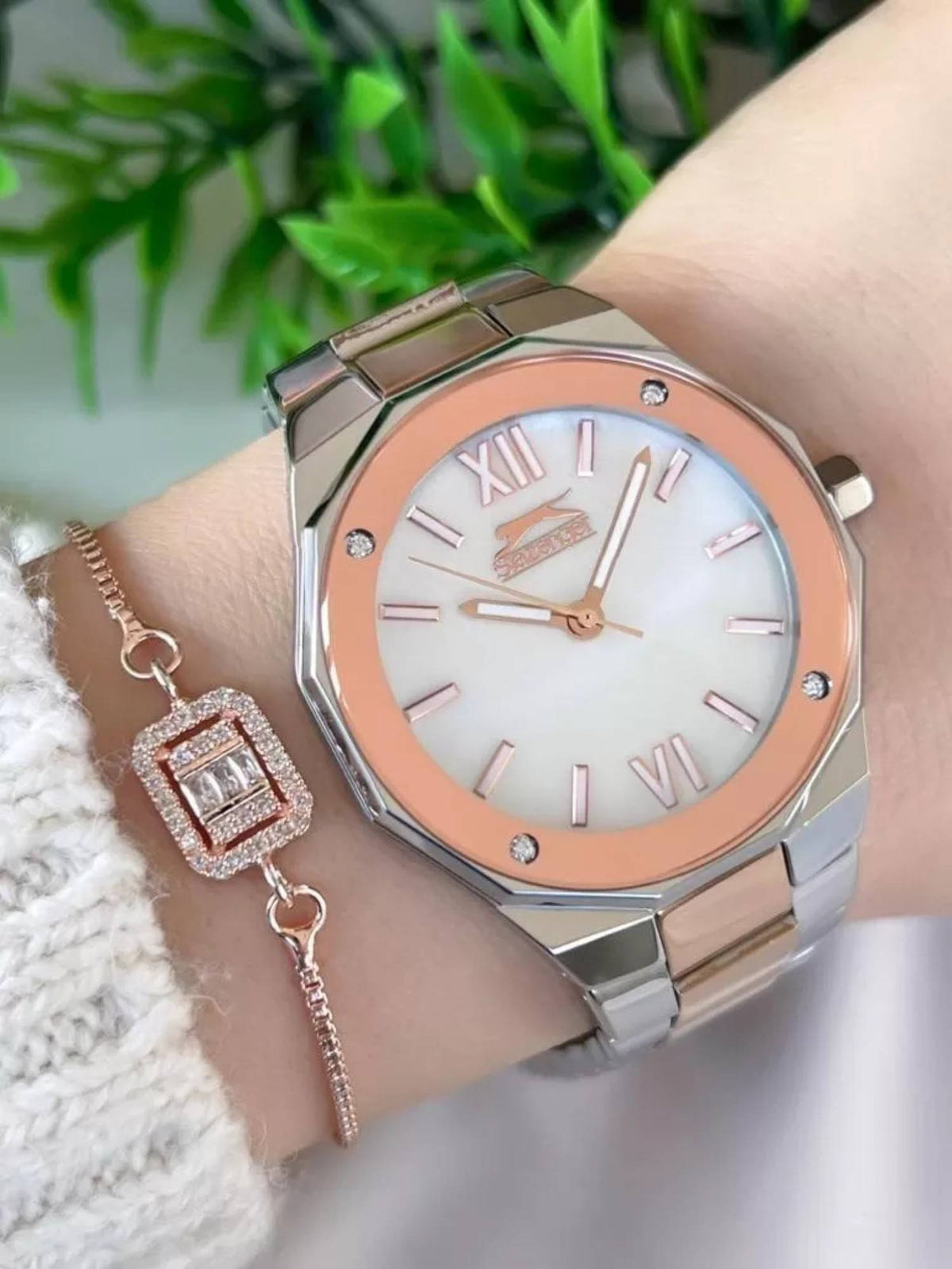White Dial Women's Analog Watch- SL092258302 | W92 - view 2