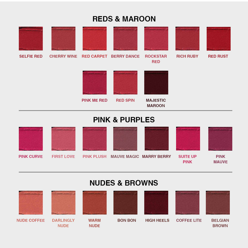Matte Lipstick, 1 Stroke Application, Long Lasting | L12 - view 5