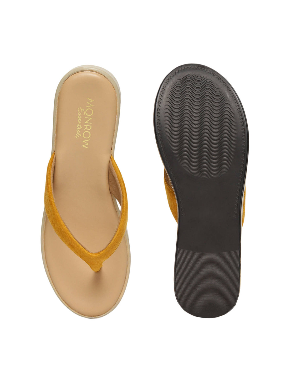 Catherine Yellow Flatform Heels | SD89 - view 5