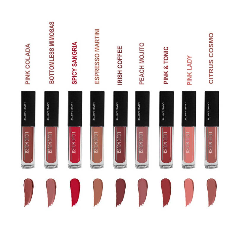 Liquid Mousse Matte Lipstick - Pack of 9 | L12 - view 3