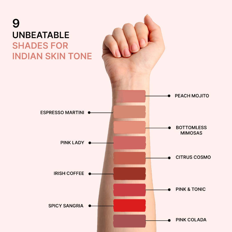 Liquid Mousse Matte Lipstick - Pack of 9 | L12 - view 4