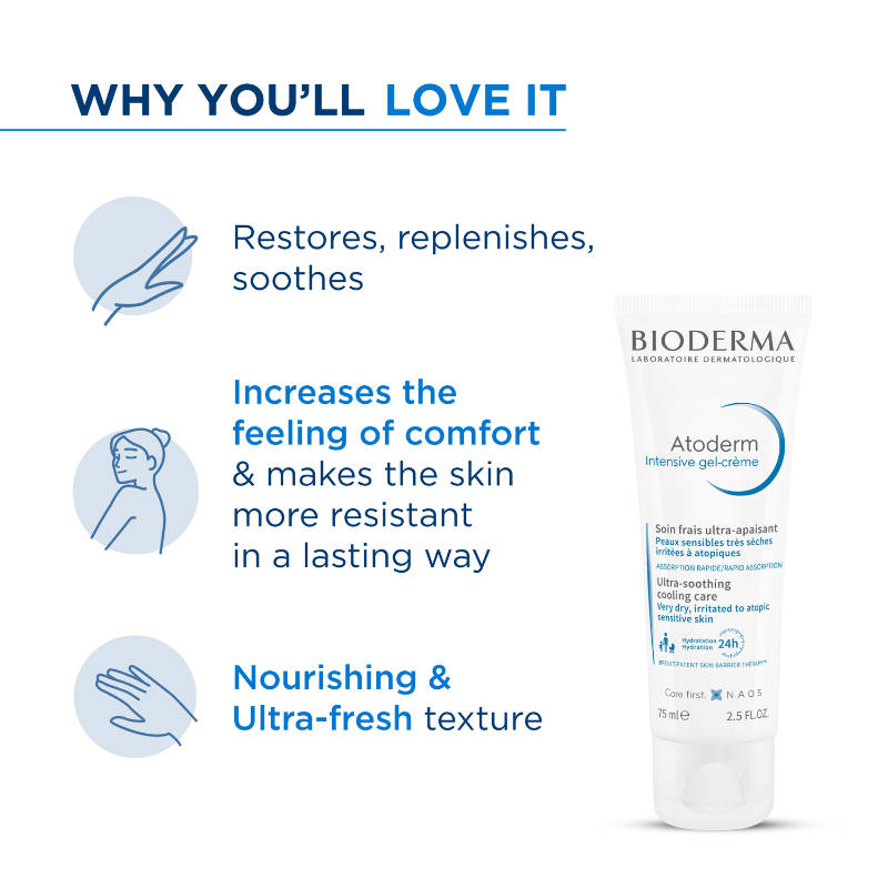 Atoderm Intensive Gel Creme Moisturizer | B20 - view 4