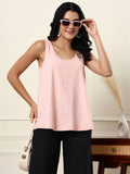 Pink Sleeveless Tank Top | TT98 - view 1