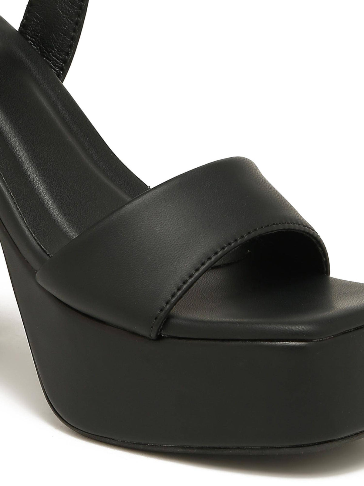 Black Color Casual Sandal Heels | H78 - view 6