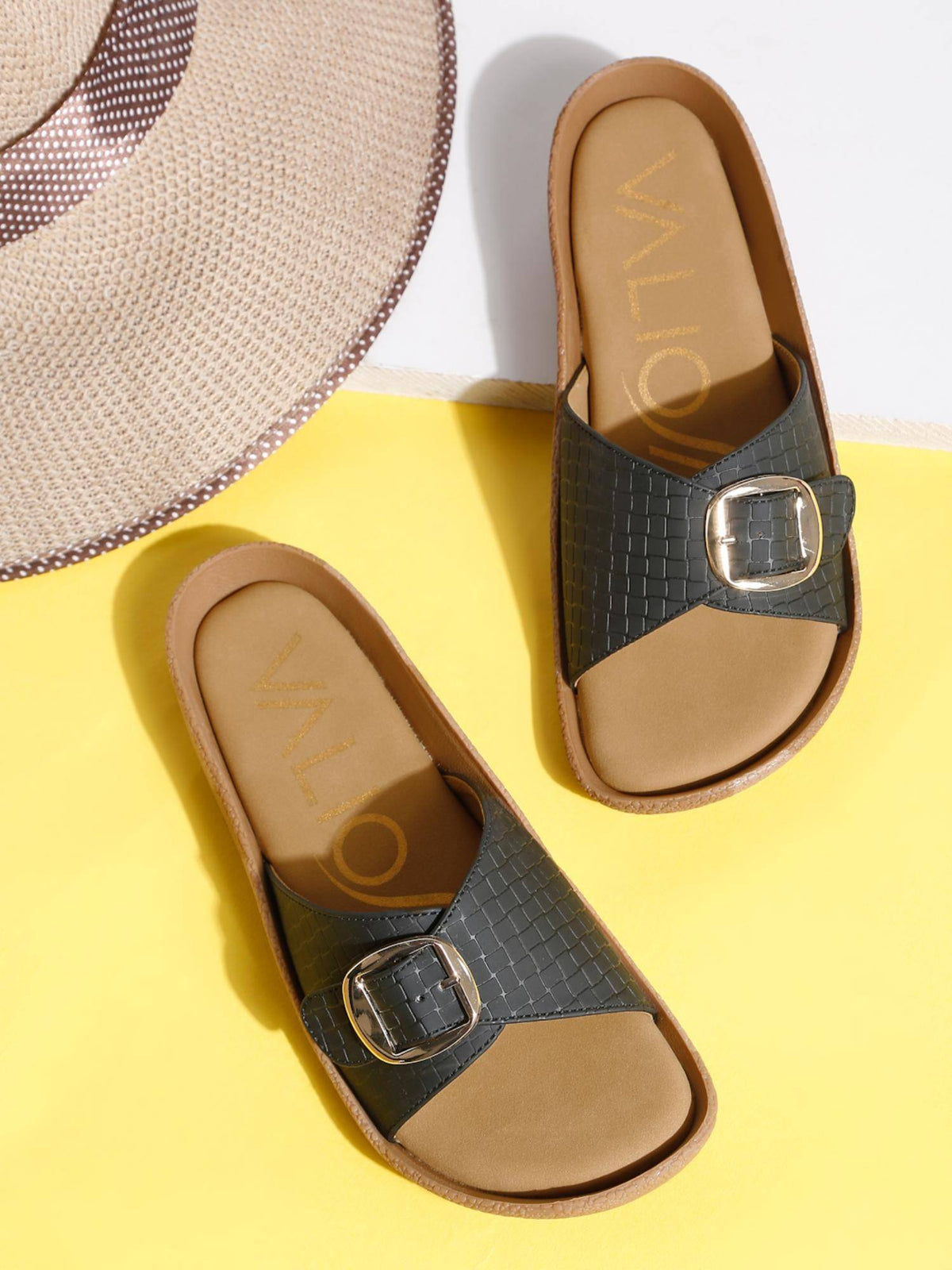 Yellow Color Casual Sandals | SD89 - view 13