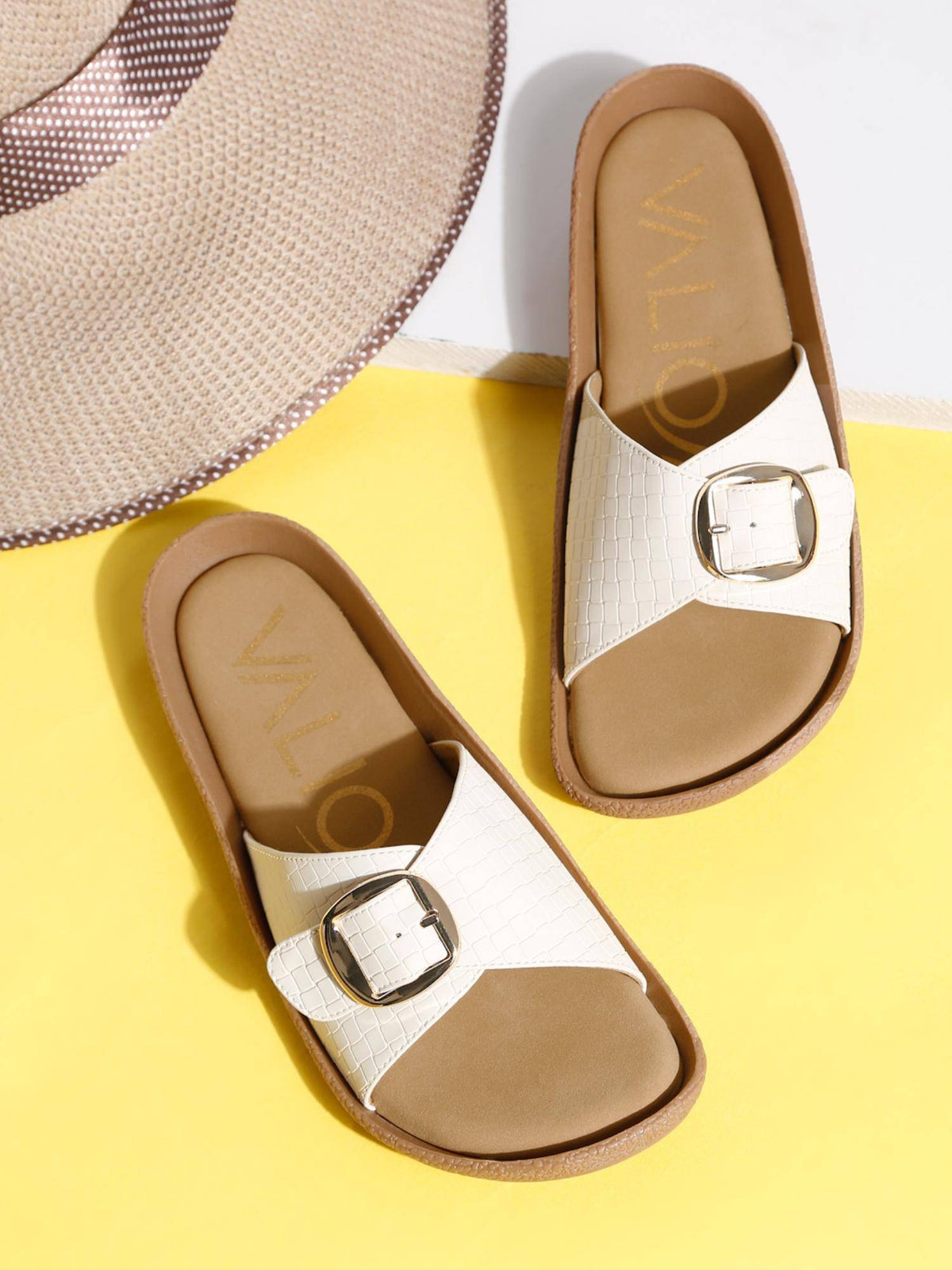 Yellow Color Casual Sandals | SD89 - view 7