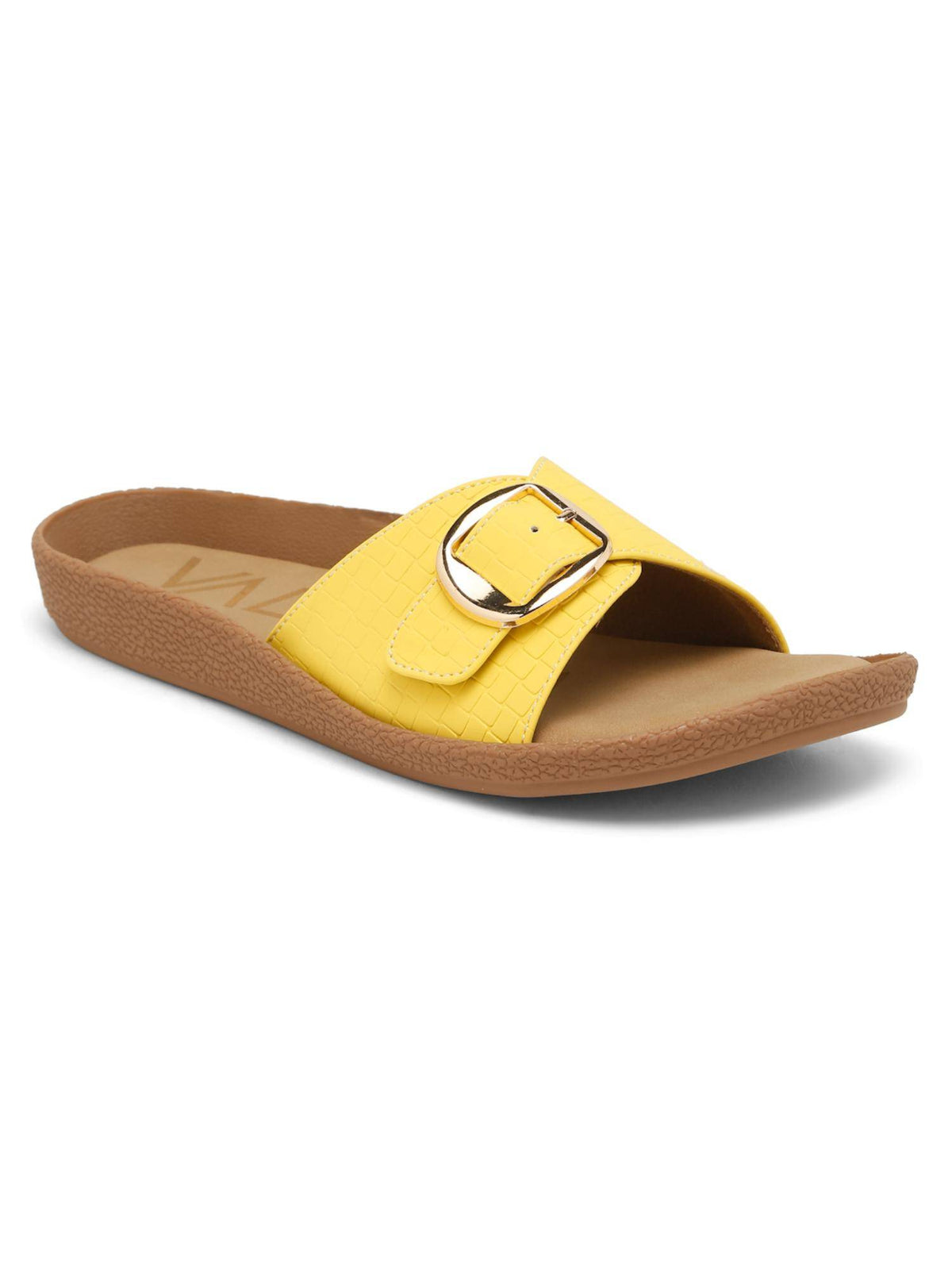 Yellow Color Casual Sandals | SD89 - view 2