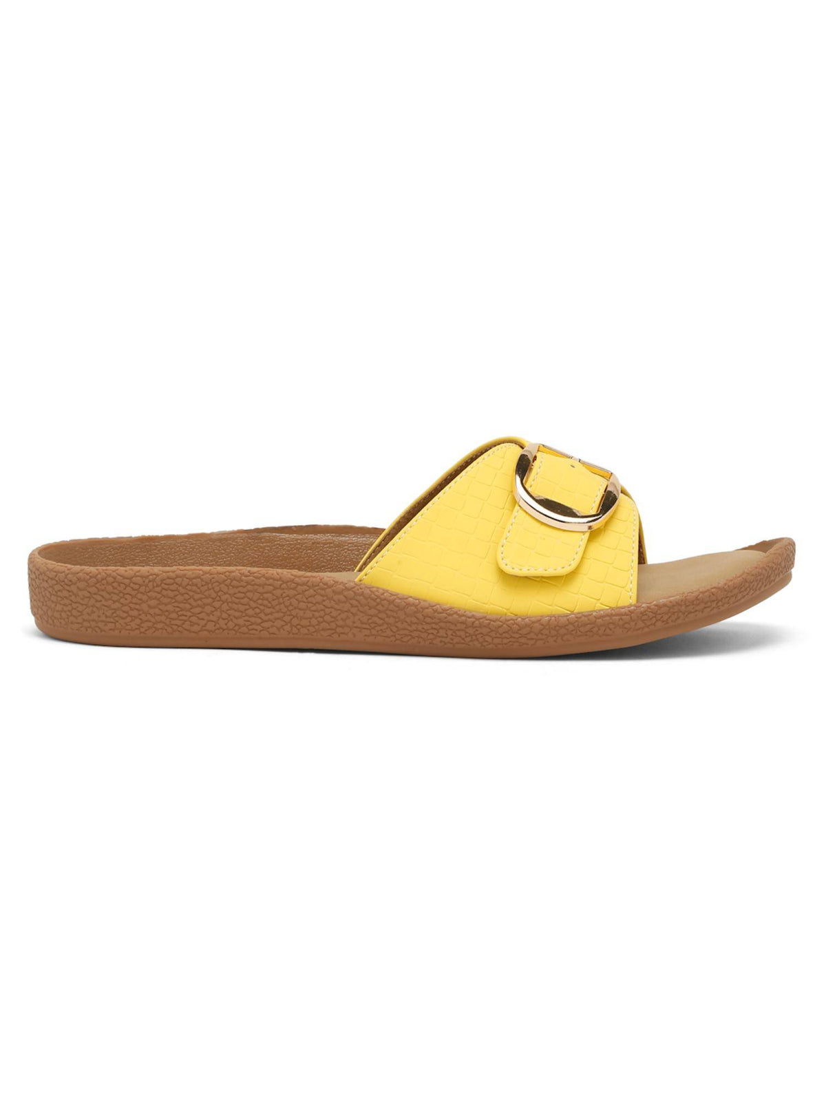 Yellow Color Casual Sandals | SD89 - view 4