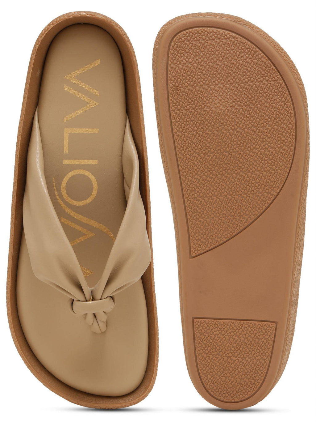 Beige Color Casual Sandals | SD89 - view 5
