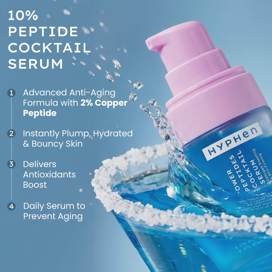 10% Peptide With 2% Copper Peptide Face Serum | Z8 - view 3
