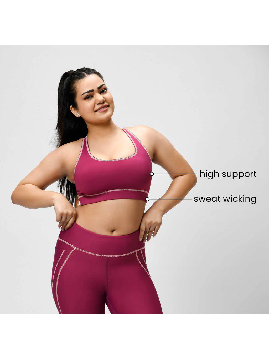 Bunny Hop Sports Bra Betty Blue | sb09 - view 18