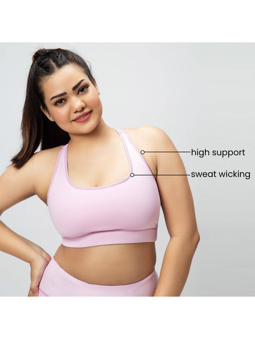 Bunny Hop Sports Bra Twilight Black | sb09 - view 8