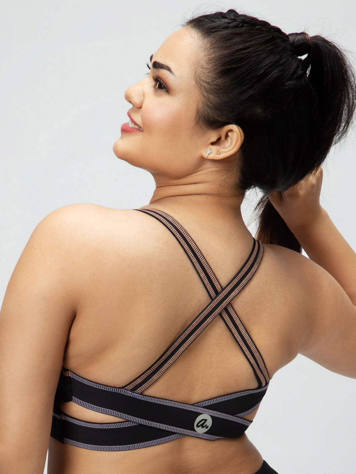 Bunny Hop Sports Bra Twilight Black | sb09 - view 4