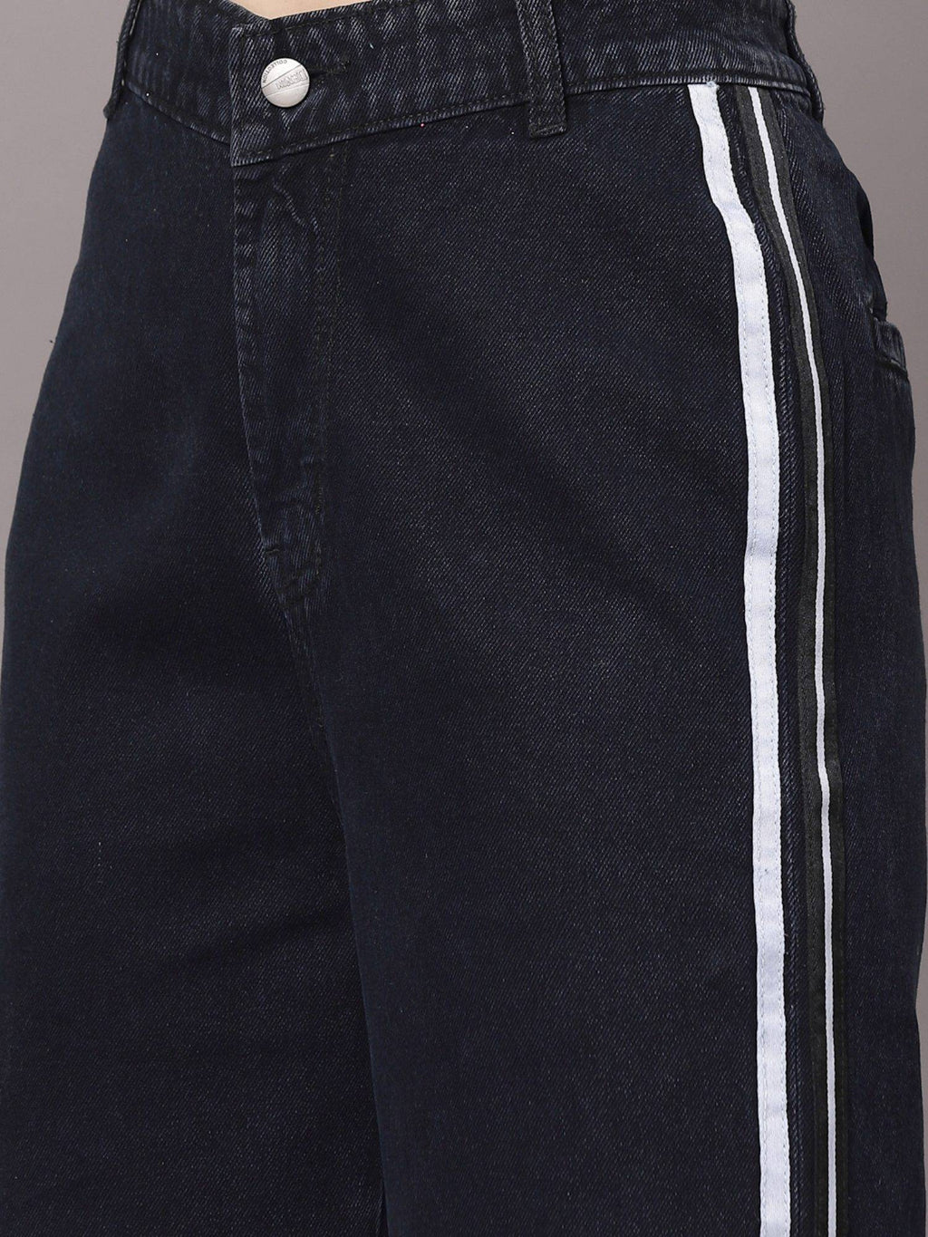 Black Bootcut High Rise Jeans | BT10 - view 4