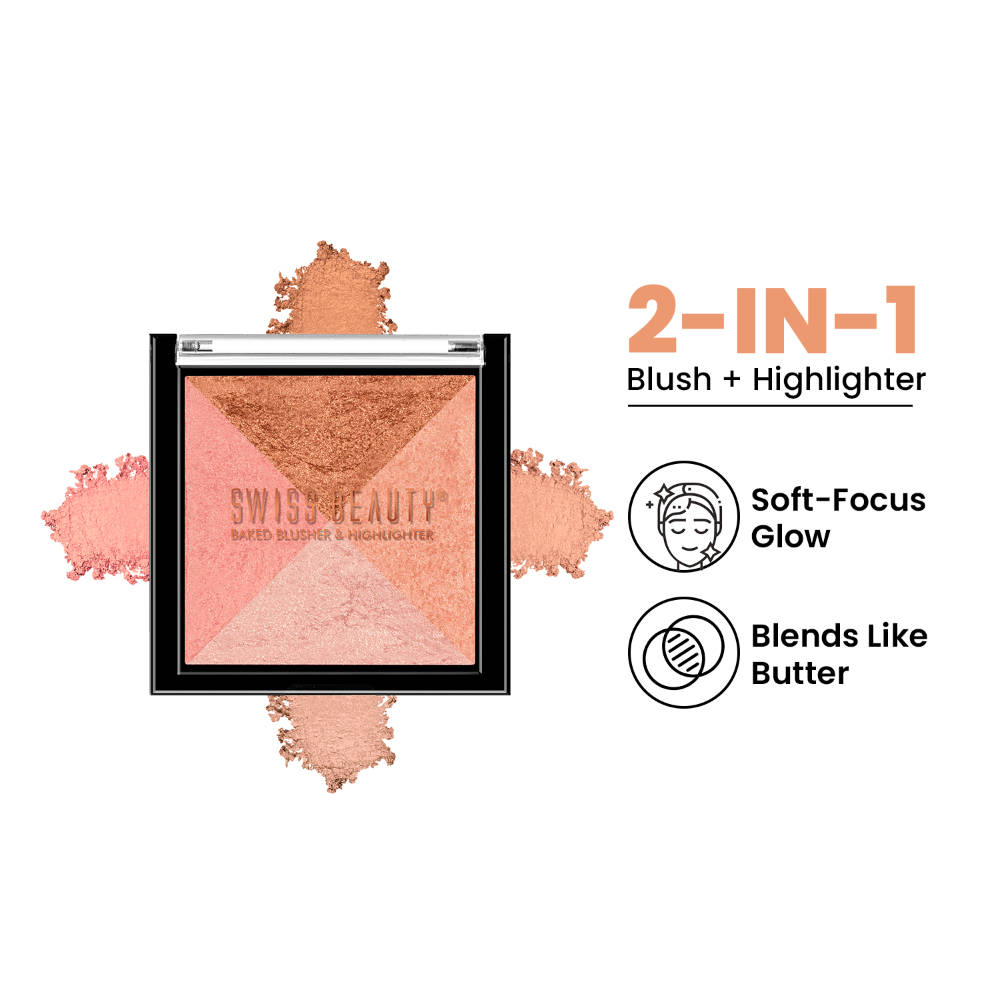 Baked Blusher & Highlighter | E20 - view 12