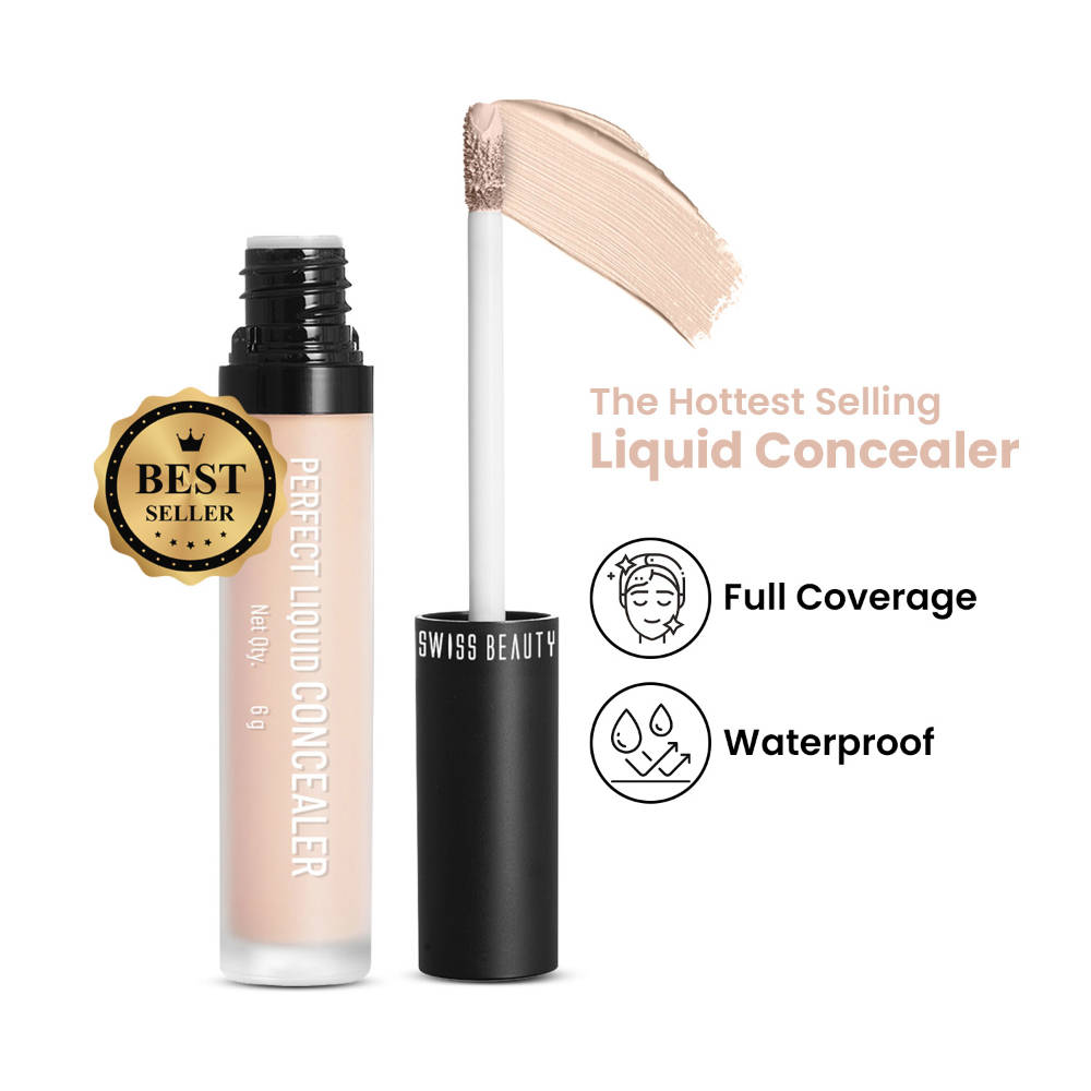 Full Coverage Liquid Concealer With Jojoba Oil | E20 - view 122