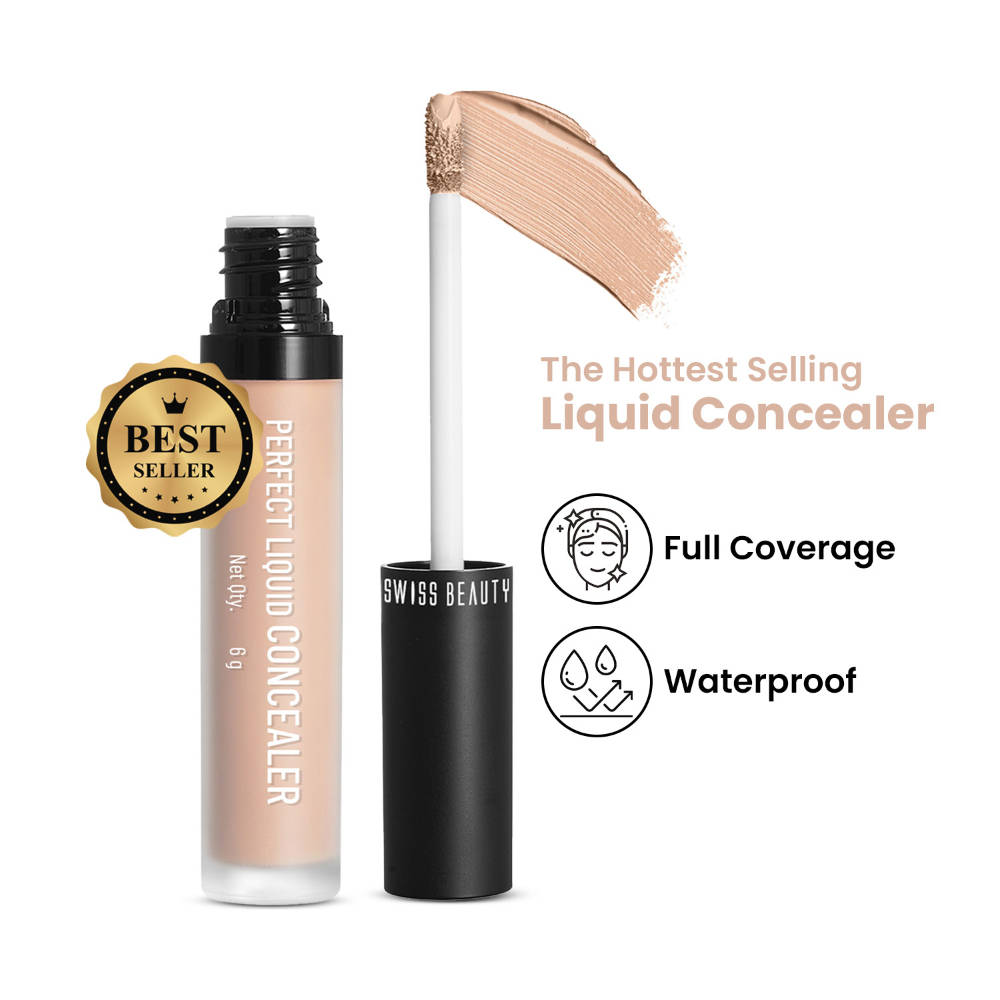 Full Coverage Liquid Concealer With Jojoba Oil | E20 - view 133