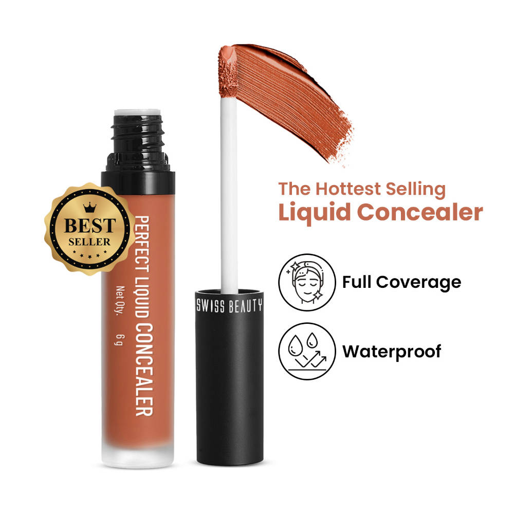 Full Coverage Liquid Concealer With Jojoba Oil | E20 - view 67