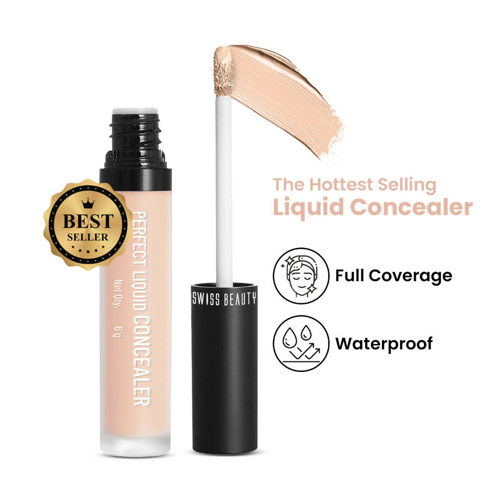 Full Coverage Liquid Concealer With Jojoba Oil | E20 - view 34