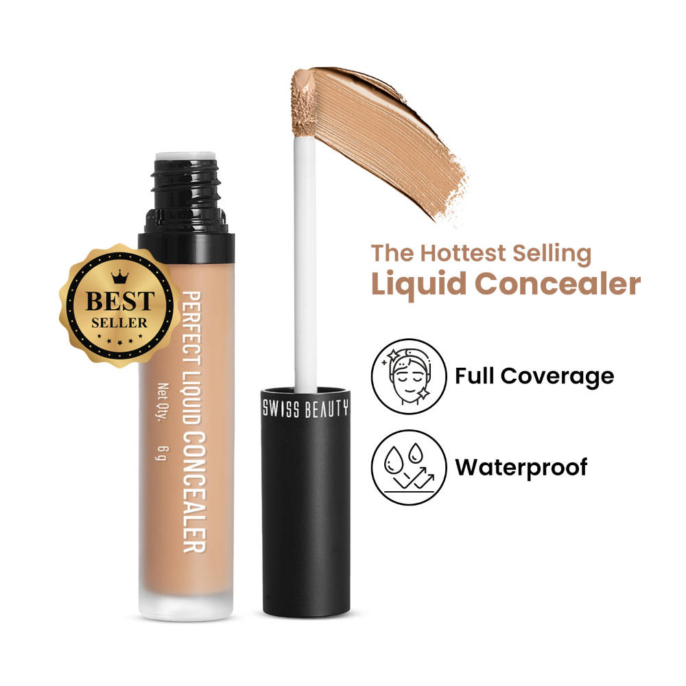 Full Coverage Liquid Concealer With Jojoba Oil | E20 - view 45