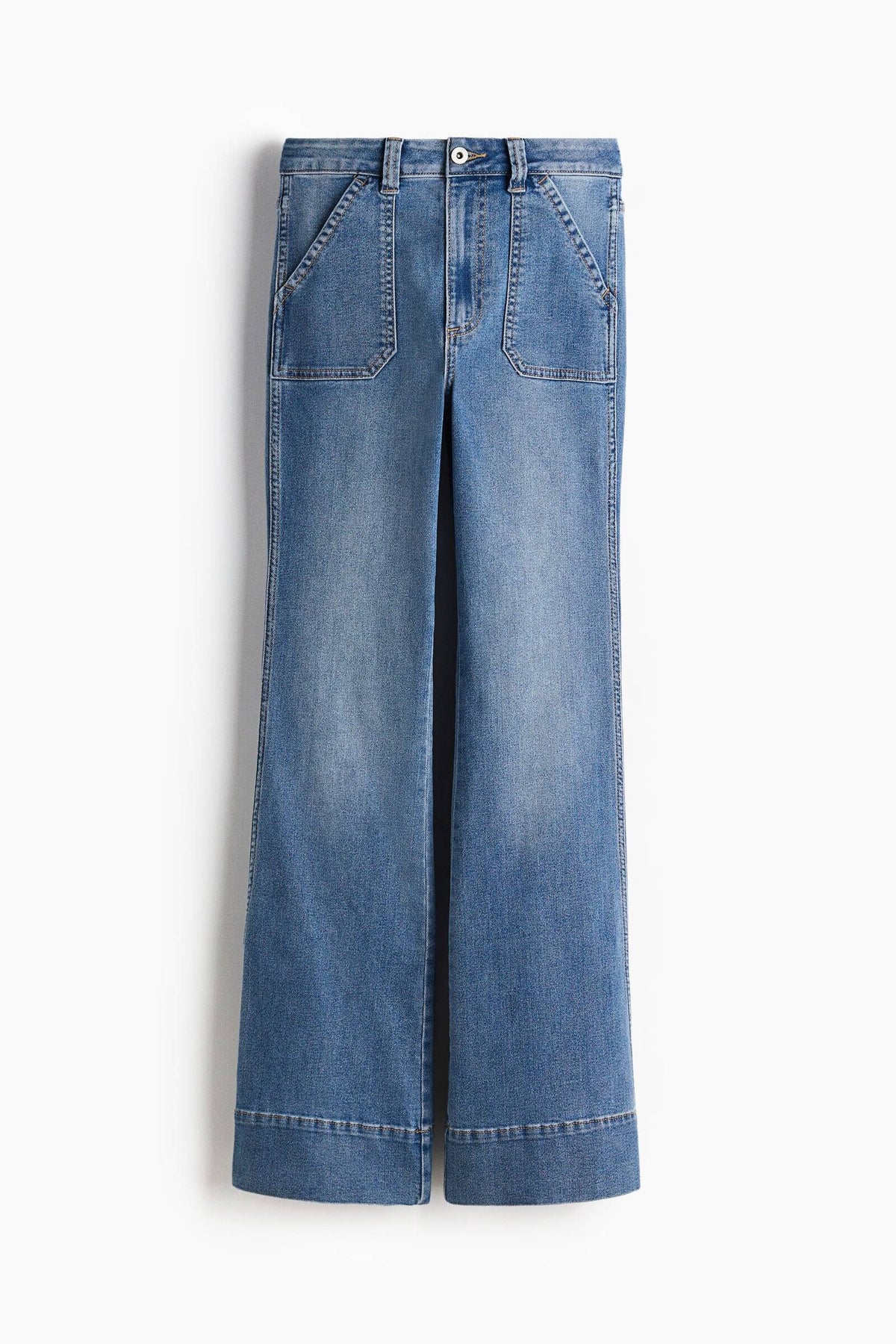 Women Blue Fla High Jeans | BT10 - view 5