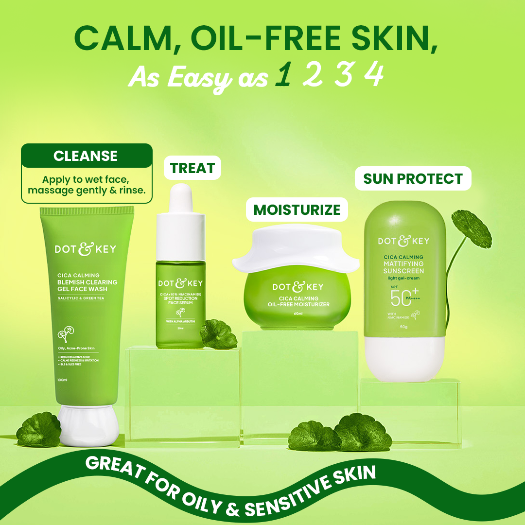 Cica + Salicylic Acid Face Wash for Oily Skin