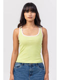 Green And Pink Dual Tank Top | TT98 - view 1