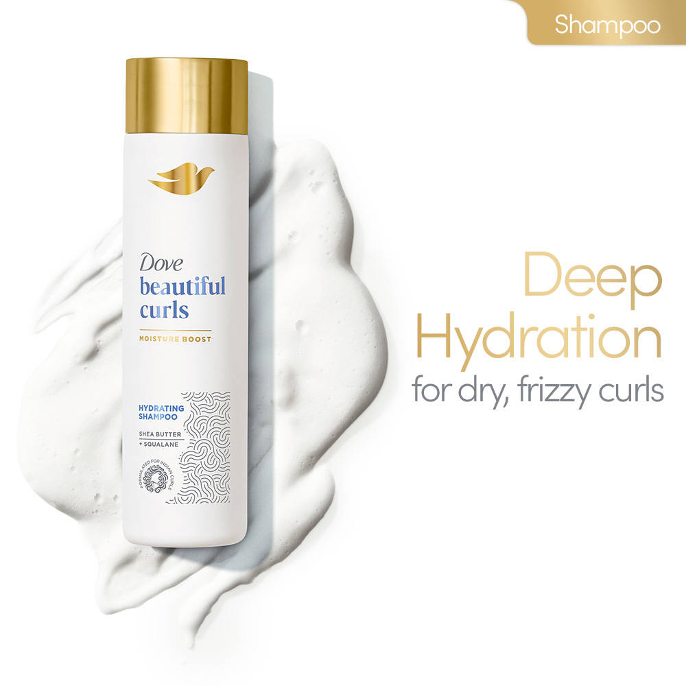 Beautiful Curls Sulphate Free Hydrating Shampoo, With Tri-Moisture Essence For, Bouncy Curls | H85 - view 1
