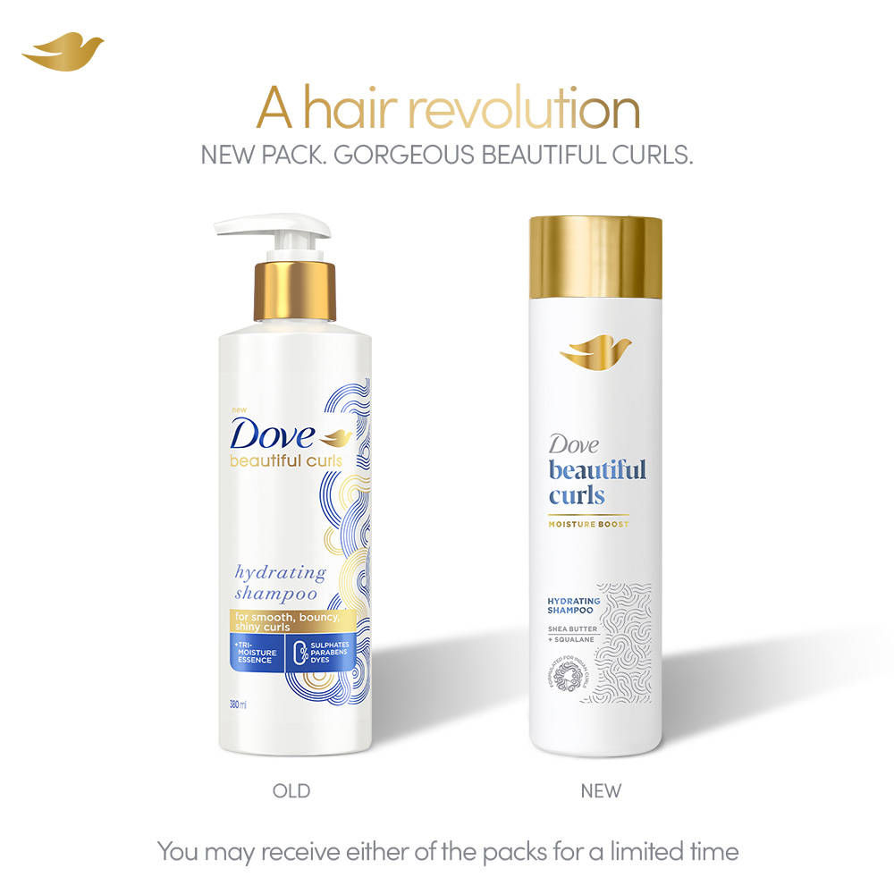 Beautiful Curls Sulphate Free Hydrating Shampoo, With Tri-Moisture Essence For, Bouncy Curls | H85 - view 2