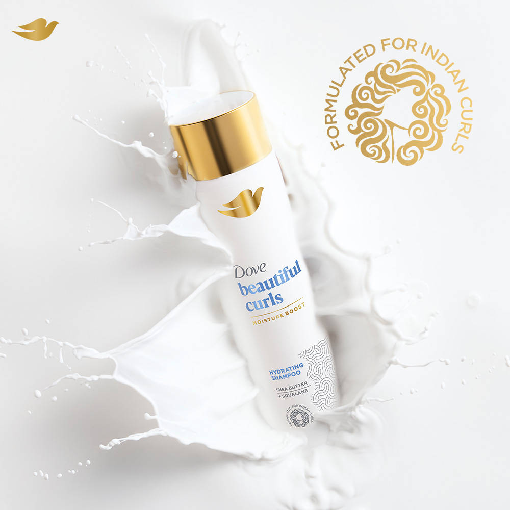 Beautiful Curls Sulphate Free Hydrating Shampoo, With Tri-Moisture Essence For, Bouncy Curls | H85 - view 4