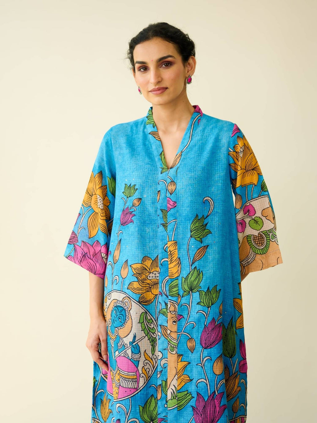 Black Embellished/Sequined Regular Kurta | U3S - view 18