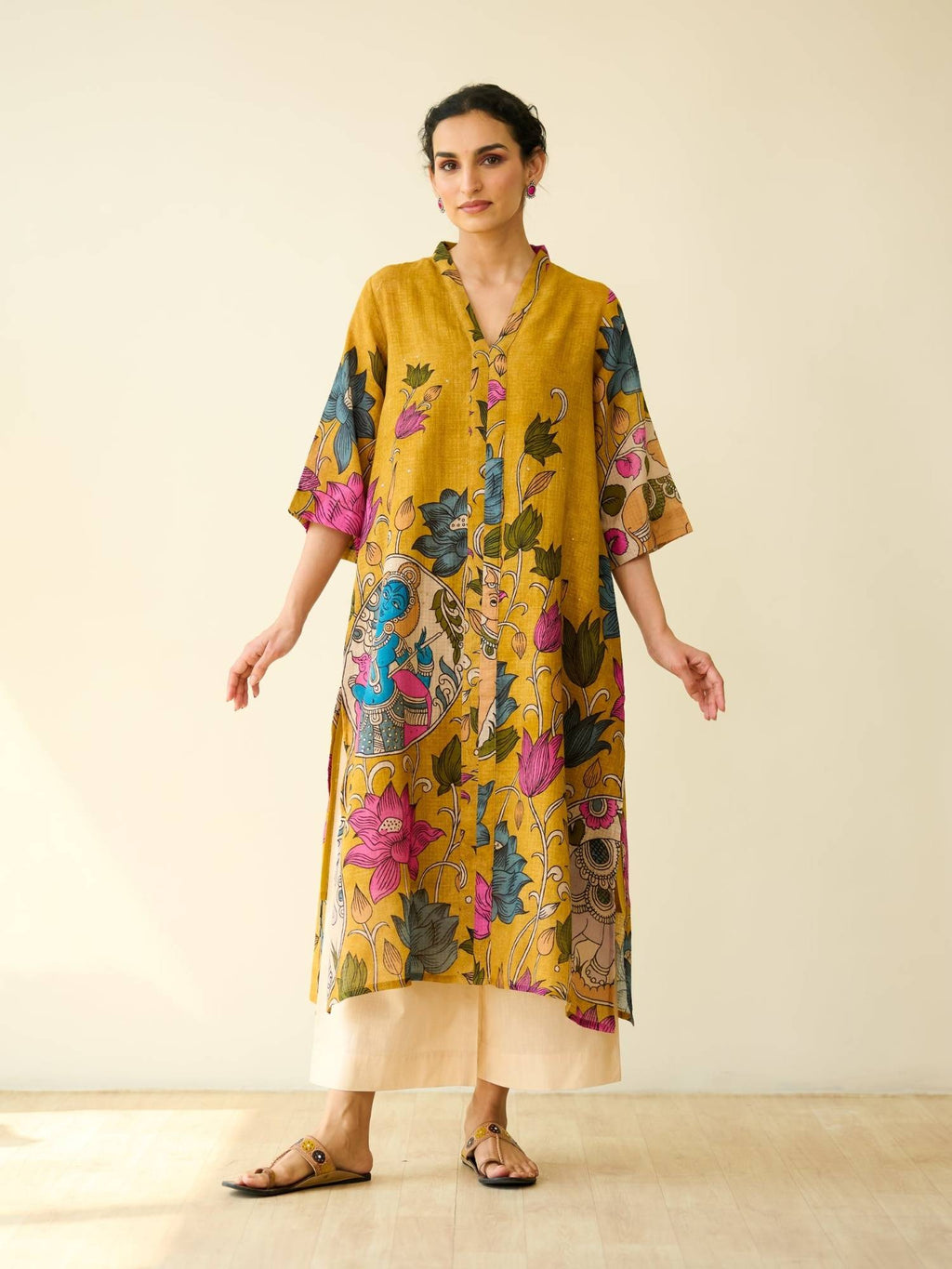 Black Embellished/Sequined Regular Kurta | U3S - view 12