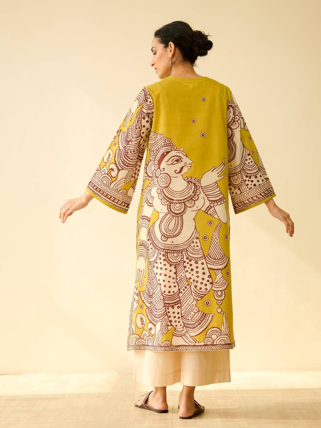 Black Embellished/Sequined Regular Kurta | KDG - view 10