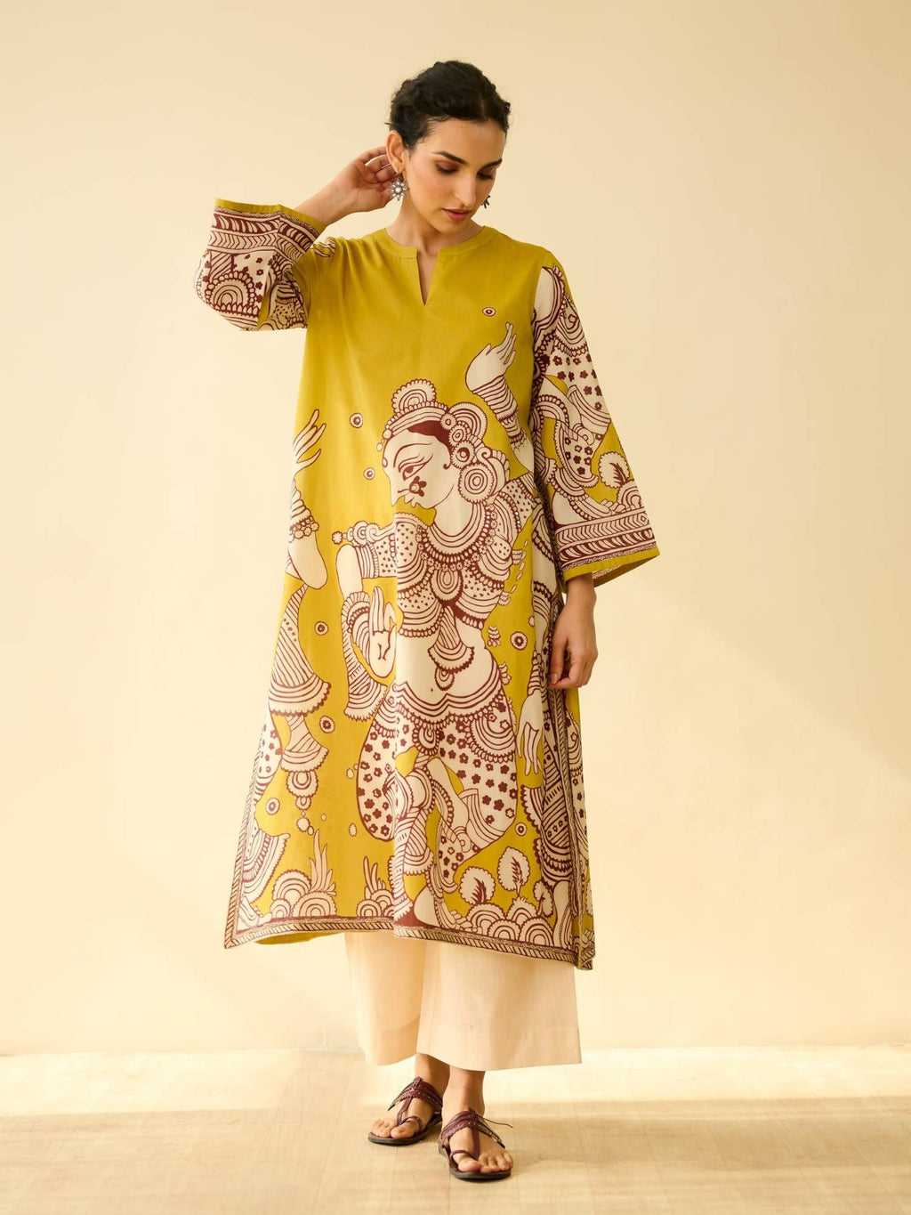 Black Embellished/Sequined Regular Kurta | KDG - view 11