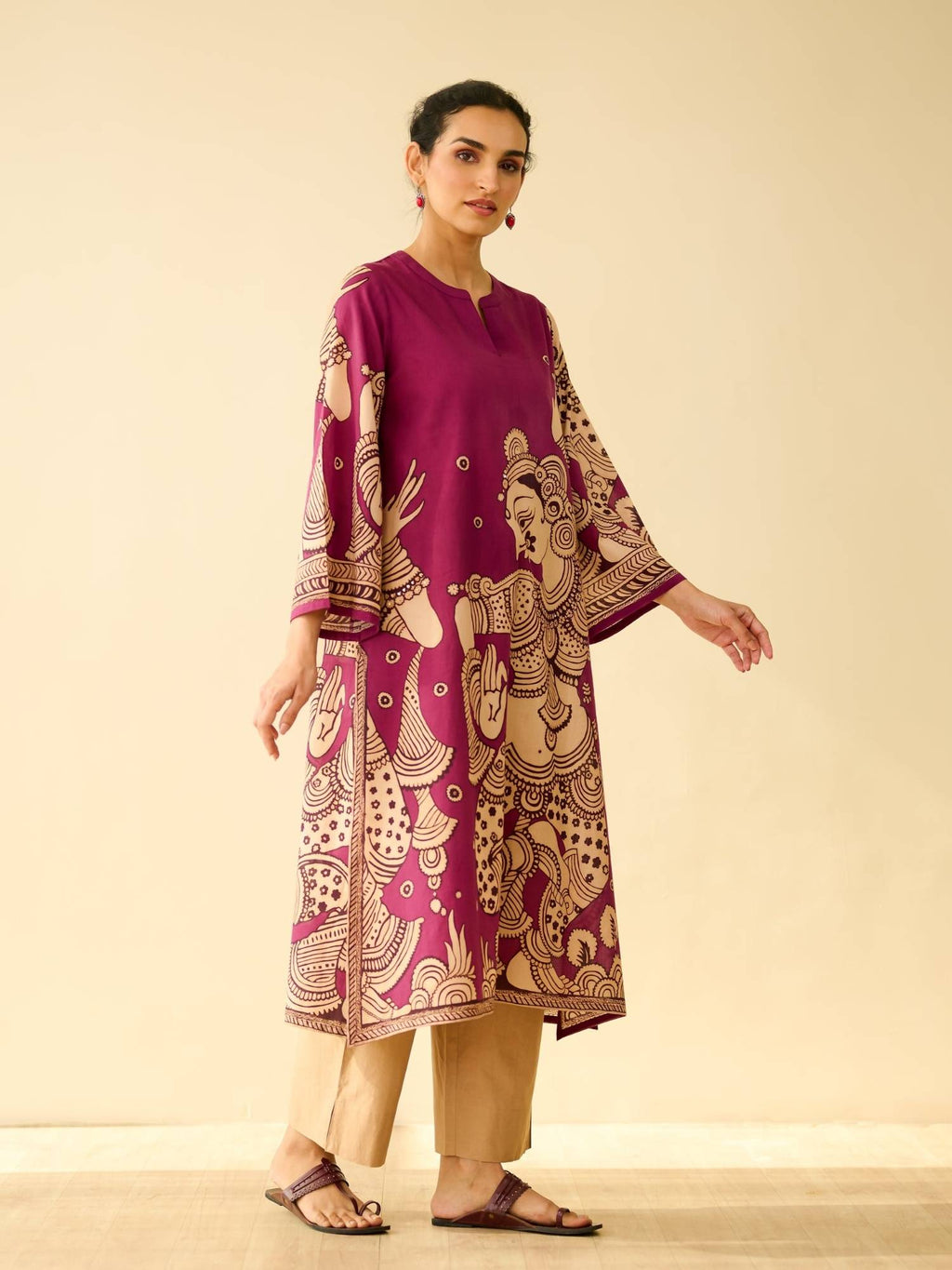 Black Embellished/Sequined Regular Kurta | KDG - view 20