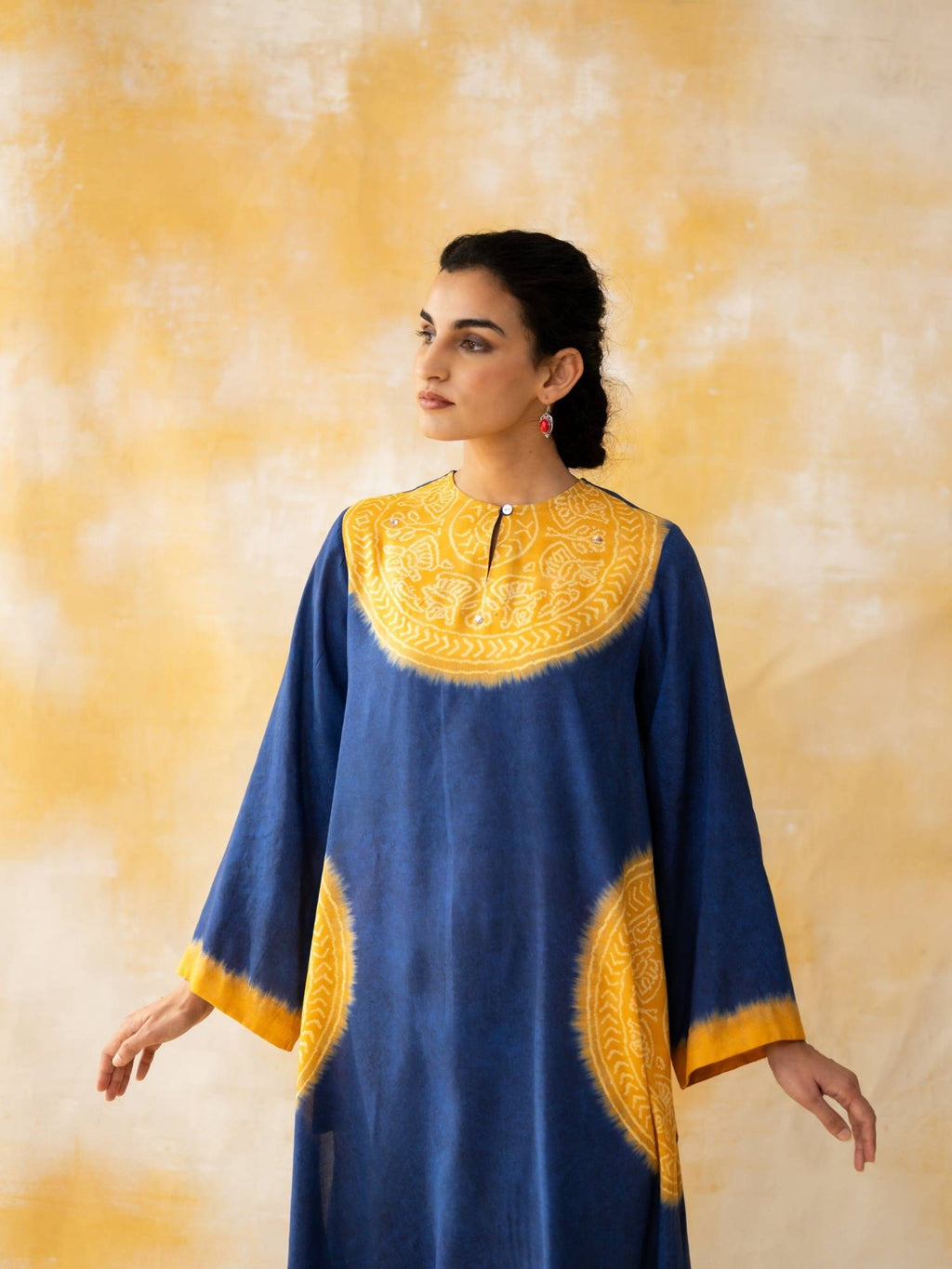 Green Embellished/Sequined Regular Kurta | FY93 - view 23