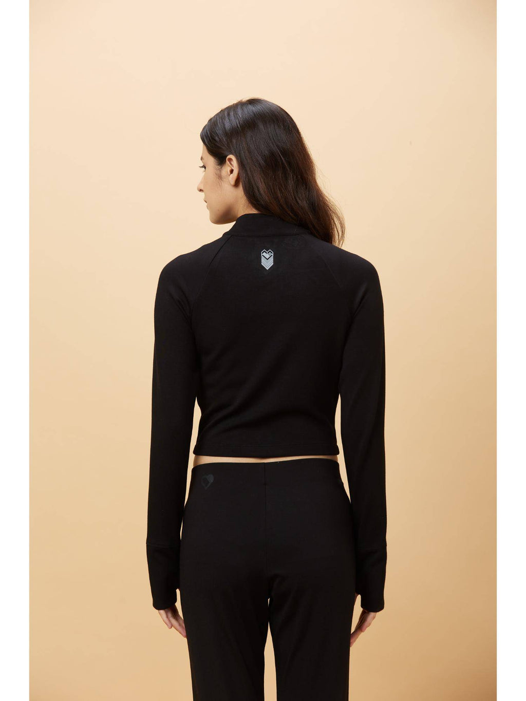 Garments Womens Jacket High Neck Black | JK12 - view 6
