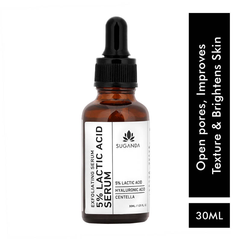 5% Lactic Acid Serum + HA, Exfoliates Dull Skin & Reduce Dark Spots, Beginner friendly | Z8 - view 2