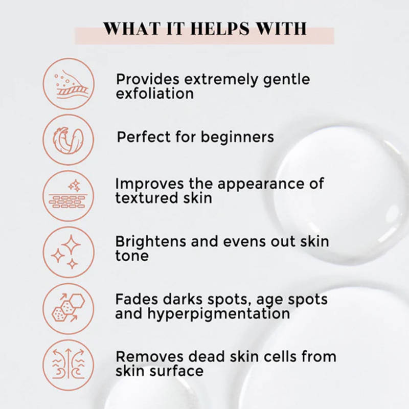 5% Lactic Acid Serum + HA, Exfoliates Dull Skin & Reduce Dark Spots, Beginner friendly | Z8 - view 5