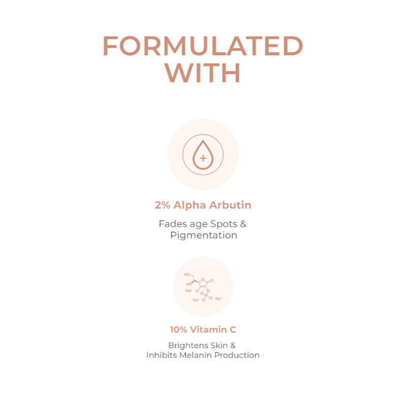 10% Vitamin C + 2% Arbutin Face Serum For Brightening & Glowing Skin, Removes Dark Spots | Z8 - view 4