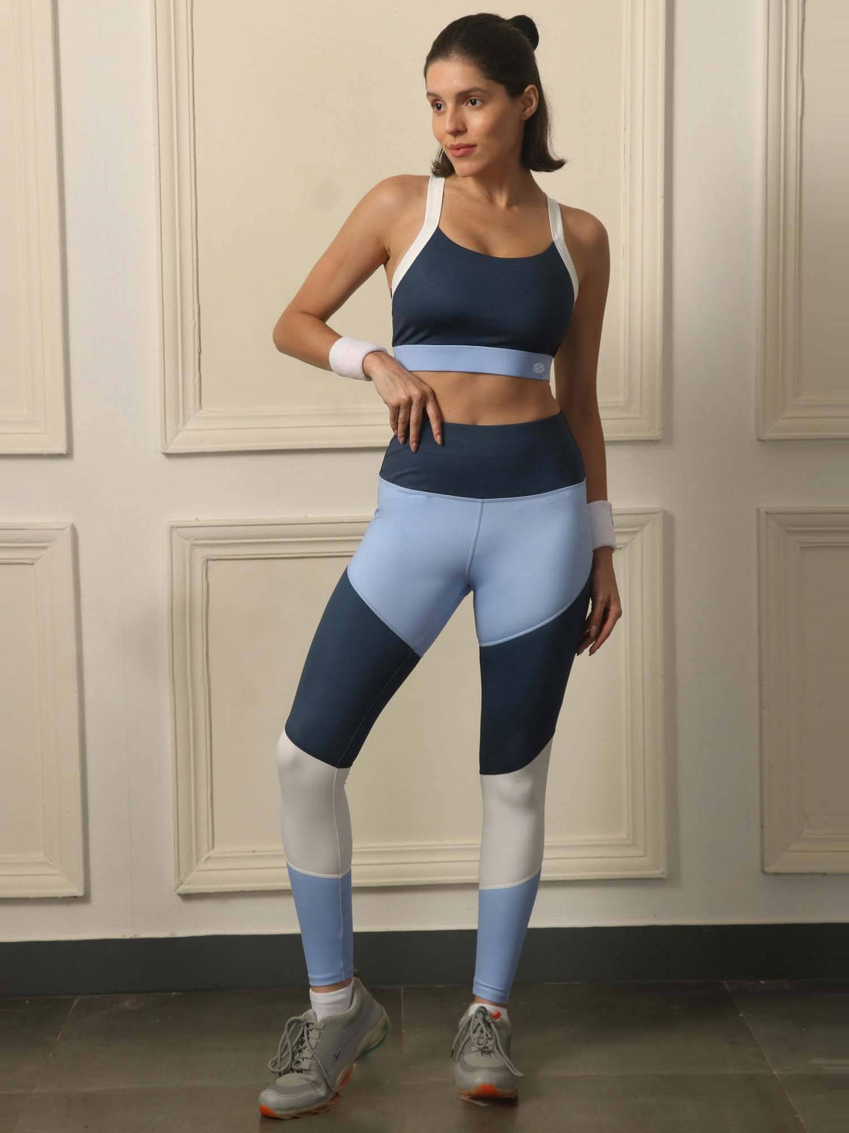 Purple Full Coverage Non-Wired Seamless Padded Sports Bra | sb09 - view 12
