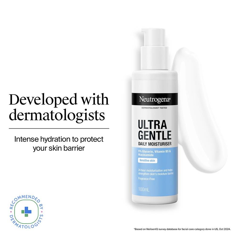 Ultra Gentle Daily Face Moisturizer With Glycerin, Niacinamide & Vitamin B5 | FC3 - view 1