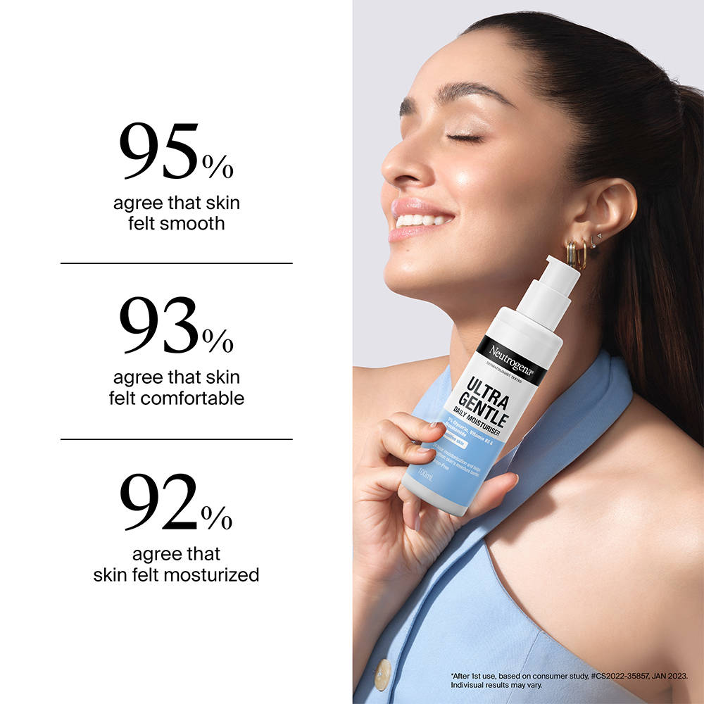 Ultra Gentle Daily Face Moisturizer With Glycerin, Niacinamide & Vitamin B5 | FC3 - view 4