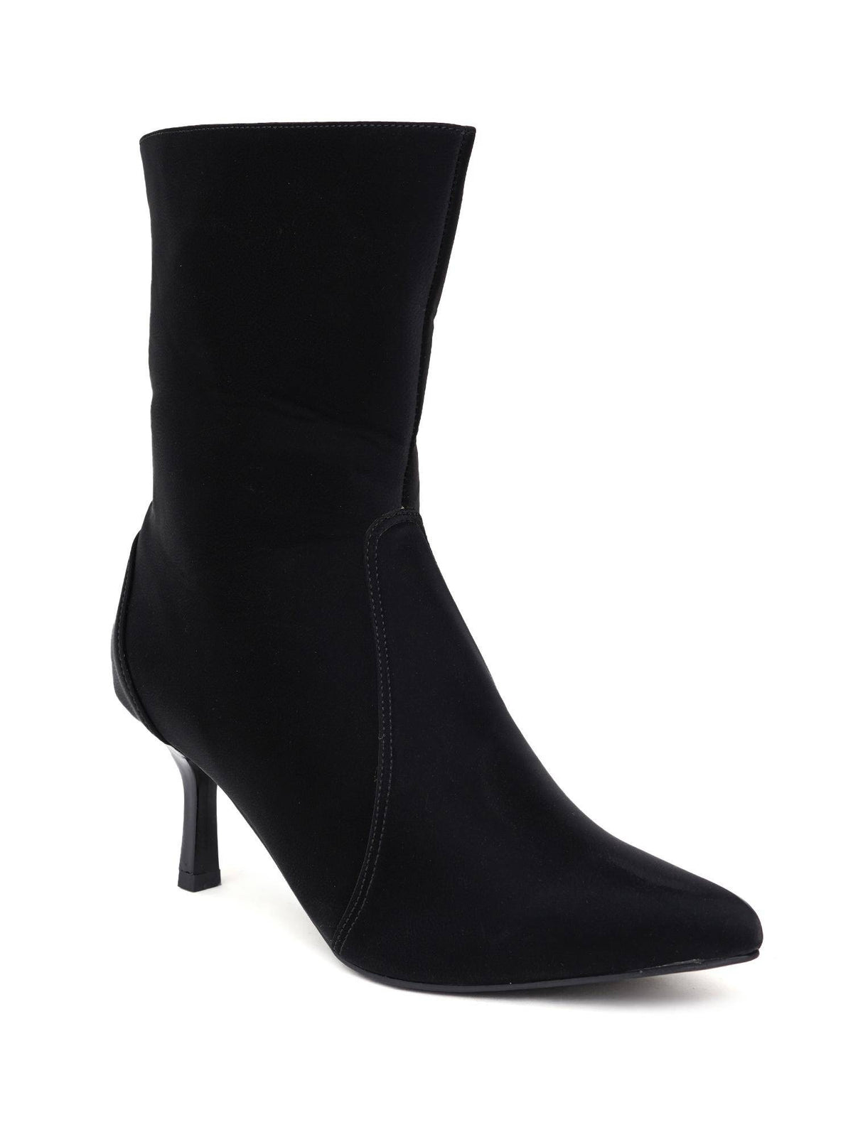 Women Black Solid Casual Boots | BT61 - view 2